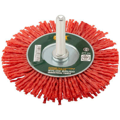 Корщетка-колесо нейлон, д.100мм,80553/1