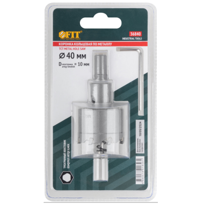 Коронка кольц. с карбид.встав.,Профи, 40мм