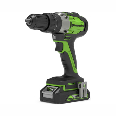 Дрель-шуруповерт ударная аккумуляторна (В комплекте с АКБ 24В 2Ач и зарядн.уст-ом) 24В 