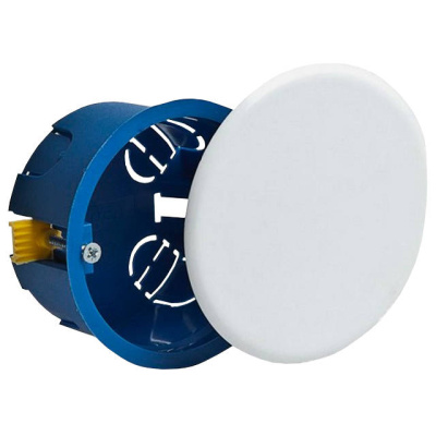 Коробка распределительная 80мм с крышкой ГИПРОК TYCO