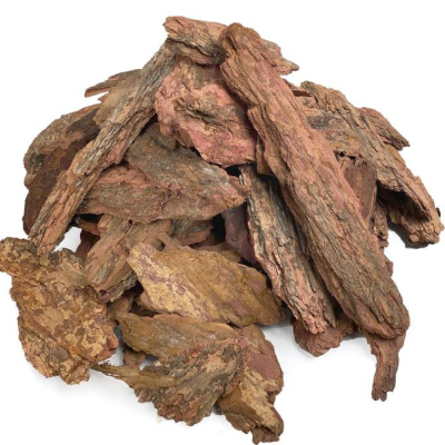 Кора лиственницы более 10 см крупная 60 л "Дышащий мешок с маркировкой"