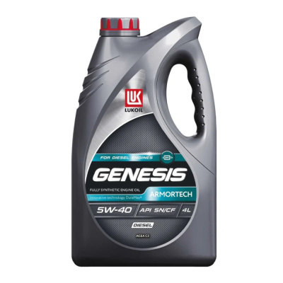 Масло Лукойл-Genesis Armortech Diesel 5w40 4л