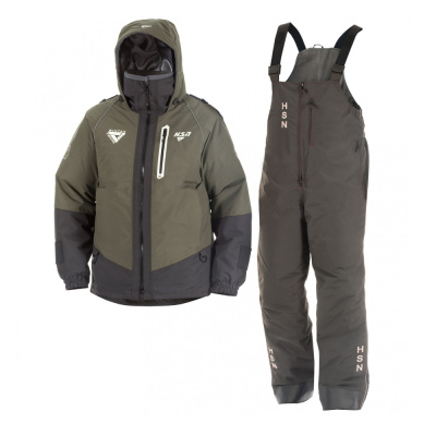 Костюм-поплавок мужской зимний "Rescuer II comfort", hardguard, хаки (54-56/182)