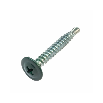 Саморез ММ/сверло 4,2х25 RAL6005 темно-зеленый (15шт)