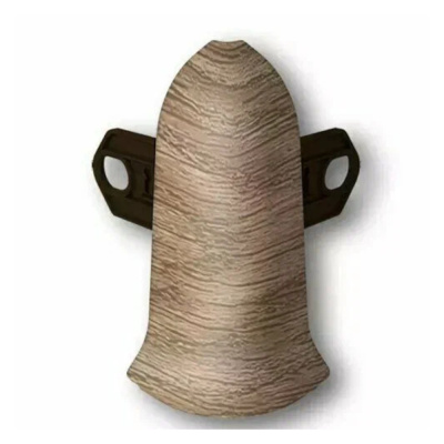 Угол для плинтуса 55мм "Идеал Классик" Падук / 321 наружный (комплект)										