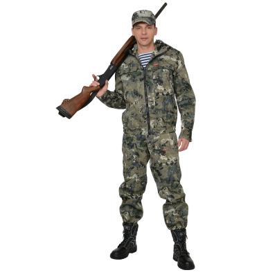 Костюм "рыболов СТ" куртка,п/к КМФ Степь р.96-100/170-176