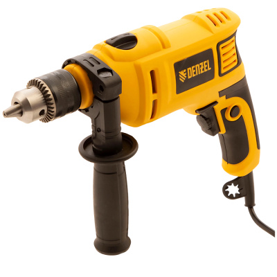 Дрель ударная ID-750, 750 Вт, 0-3000 об/мин, 48000 уд/мин// Denzel