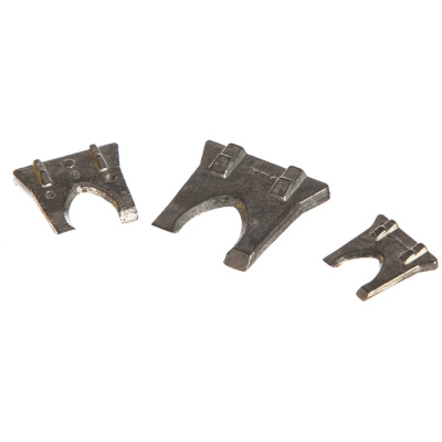 Клинья металлические плоские 3 шт, 2, 3, 4мм