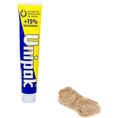 Комплект №2 (UNIPAK) (Паста 75гр.+ лен 13гр.)