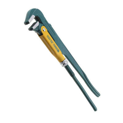 Ключ трубный KRAFTOOL, тип "PANZER-L", прямые губки, сталь, 2"/560мм