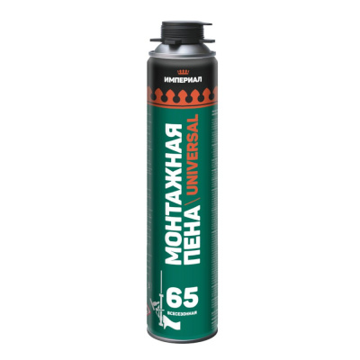 Пена монтажная ТехноНИКОЛЬ Империал 65 UNIVERSAL всесезонная 900гр/1000мл