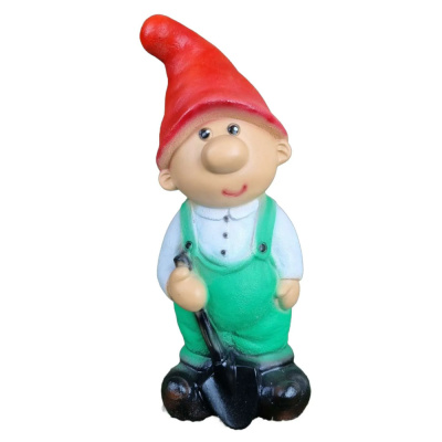 Садовая фигура Гном сказочный красный