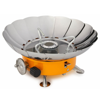 Плита газовая мини в сумке с ветрозащитой TULPAN-L (TM-450) TOURIST