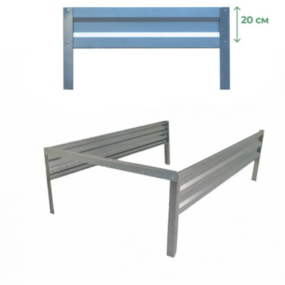 Добор для комплекта из 3 грядок(0,65*2,0-2;0,5*2,0-1)