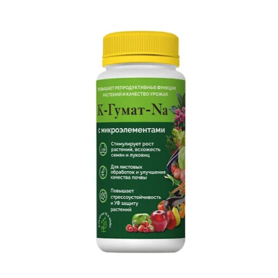 ЖКУ Гумат калия/натрия 0,12л с микроэлементами 8/8 СЖ
