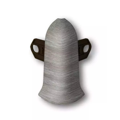 Угол для плинтуса К-П70 "Идеал Классик" Дуб пепельный / 210 наружный (комплект)