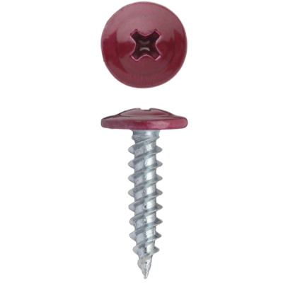Саморез 4,2х25 RAL3005 винно-красный