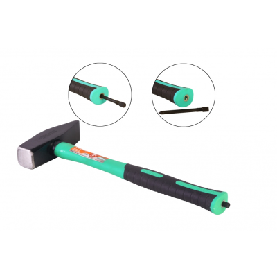 Молоток 1000г,кованый боек,фибергласс.рукоятка,С КЕРНЕРОМ,КУЛИБИН,pat,Sturm!