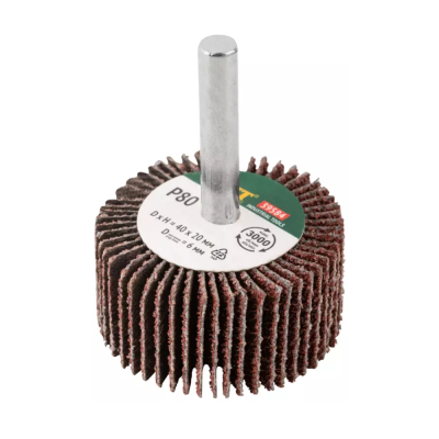 Диск лепестковый для дрели радиальный, 40х20х6мм (Р80) ФИТ