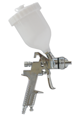 Краскораспылитель GS-104, MASTER G600/1.4 HVLP (198л/мин,3,5бар,верхний бачок 0,6л,1,4мм)