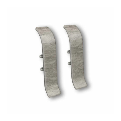 Угол для плинтуса 55мм "Идеал Классик" Лофт светло-серый / 547 соединительный