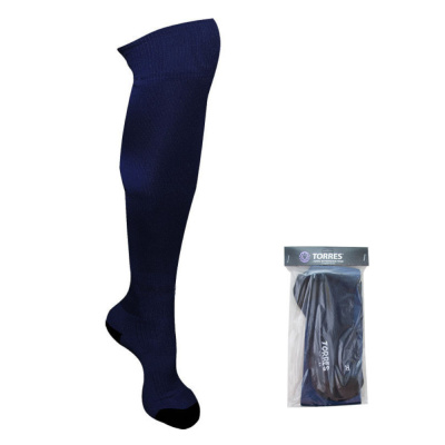 Гетры футб."TORRES Sport Team", арт.FS1108-03-39-41, р.39-41, Т-СИН, хлопок, полиэстер, эластан