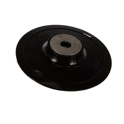 Тарелка опорная ПРАКТИКА 125мм для МШУ,М14,крепление гайкой,жесткая