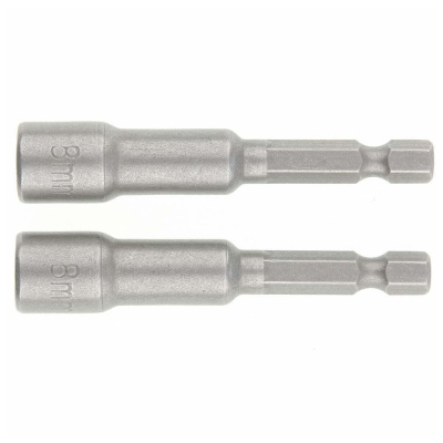 Биты с торцевыми головками 8мм-65мм, 2шт//MATRIX