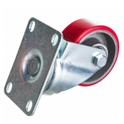 Колесо  б/г полиуретан. поворот.  75мм (Medium)