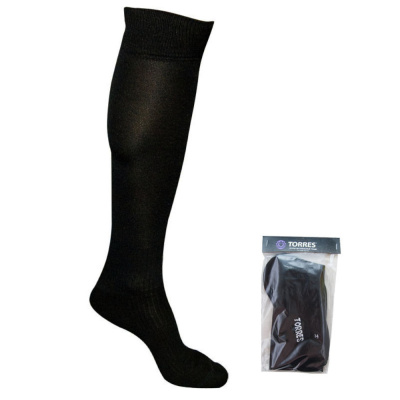Гетры футб."TORRES Sport Team", арт.FS1108-02-35-38, р.35-38, ЧЕРН, хлопок, полиэстер, эластан