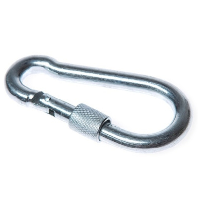 Карабин пожарный с фиксатором  4X 40 А4