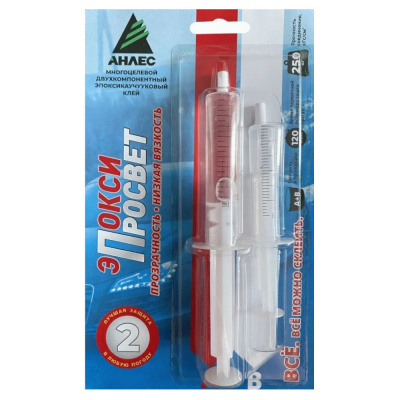 Клей Анлес Эпокси Просвет (д/стекла) 13 мл BL