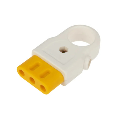 Розетка разборная без з/к 6А плоская белая REXANT