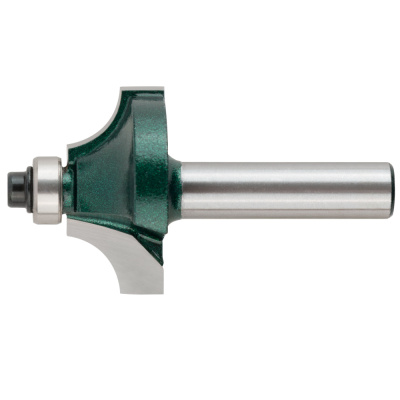 Фреза кромочная калевочная с нижним подшипником DxHxL = 28,6x14x52 мм