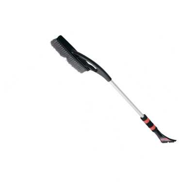 Щетка-сметка для снега со скребком, автомобильная, 850 мм / STELS