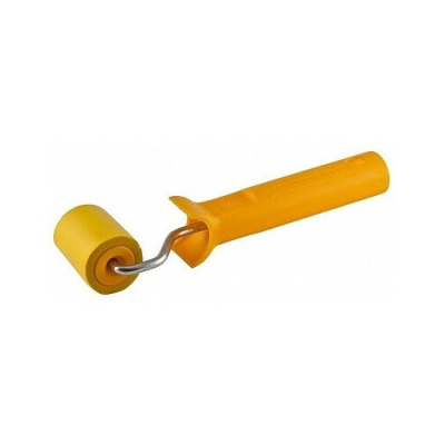 Валик прижимной STAYER "MASTER" в сборе,резиновый, бюгель 6мм, 36х40мм