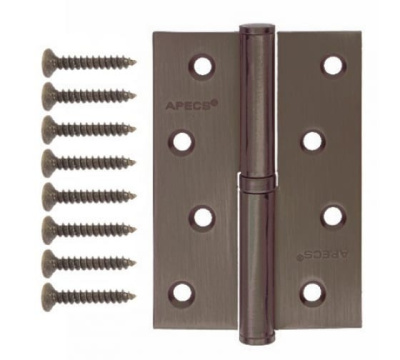 Петля Апекс 1шт 100*70 B-Steel-G-L зол. лев 1 подш++