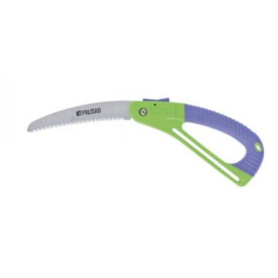 Пила садовая складная,175 мм, пластиковая обрезиненная рукоятка, защитная кулиса// Palisad