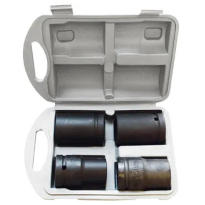 Набор головок для гайковерта, 1", CR-V, 4шт 24/27/32/33мм