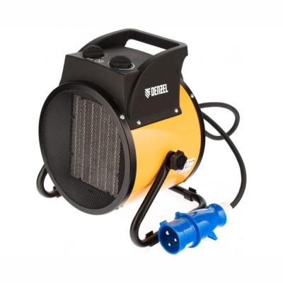 Пушка тепловая, керамический нагреватель (тепловентилятор) DHC 5-400, 230В, 0,04/3/5 кВт// Denzel