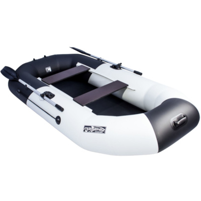 Лодка Таймень NX 270 комби светло-серый/черный