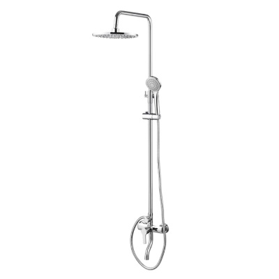 Душевая система с тропическим душем Milardo Stripe STRSB1FM06