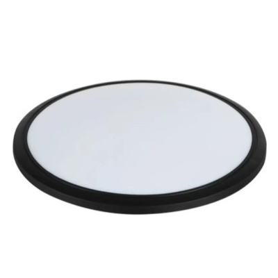 Свет. LEEK св/д декоративный 24W(1800lm) 5000К 6K круг 260x42 CLL ALANTA IP40 черное кольцо