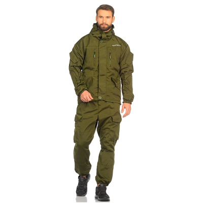 Костюм демисезонный Горка-5 цвет Хаки ткань Смесовая Рип-Стоп (Размер: 44-46, Рост: 170-176)