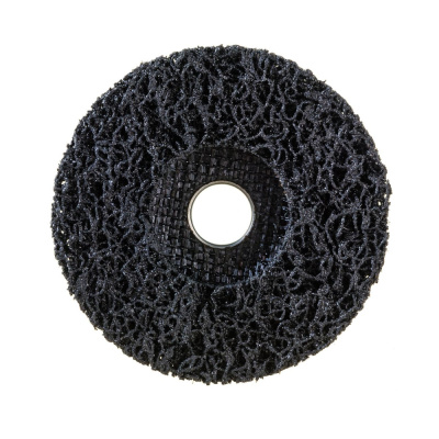 Диск зачистной полимерный, черный, посадочный диаметр 22,2 мм, 125 мм