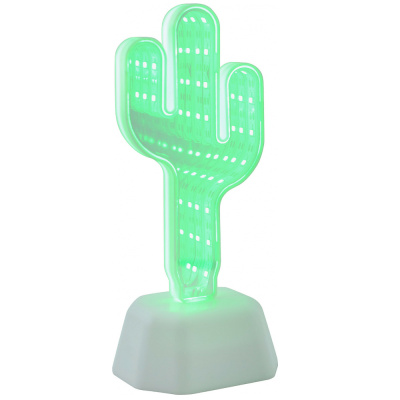 Светильник  Apeyron/OGM св/д ночник зеркальный Кактус зеленый 3хR6 пластик 82х72х190 NL-02