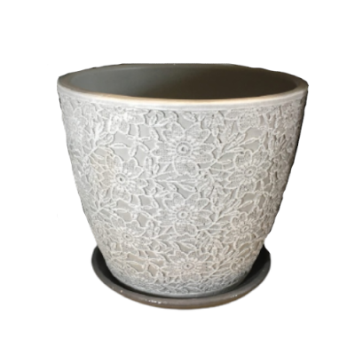 Лютик светло-серый бутон №3