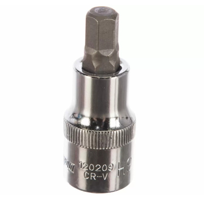 Насадка торцевая 1/2"DR с вставкой-битой шестигранной, Н9 120209 