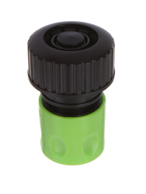 Соединитель 3/4" с автостопом GRANDY JS-327 быстросъемный БЛИСТЕР С КЛИПСОЙ