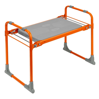 Скамейка садовая Nika, оранжевая// Россия